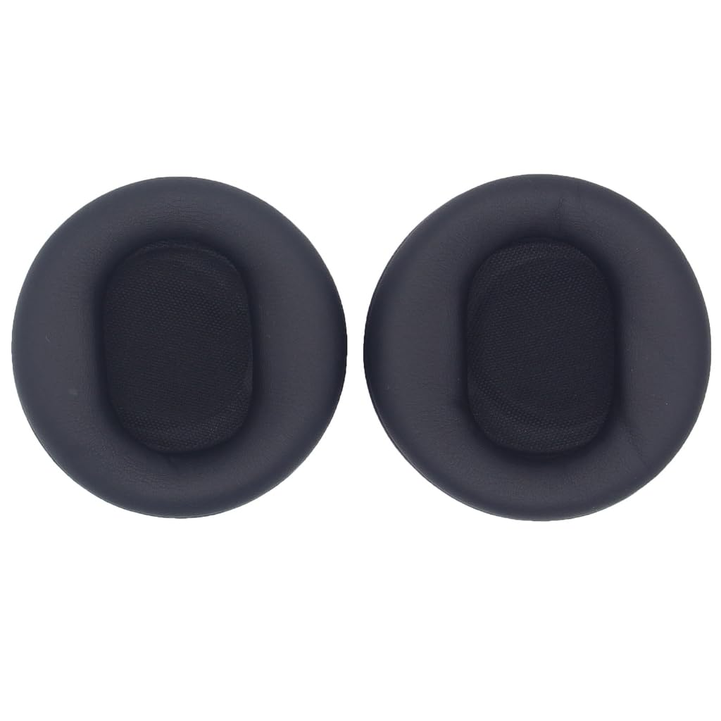 1 par de almohadillas para auriculares, ajuste cómodo, espuma gruesa, almohadillas para los oídos, almohadillas transpirables de repuesto