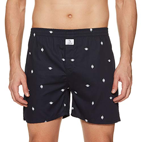 Image of Longies Men's Cotton Printed Regular Boxer Shorts