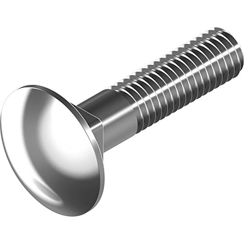 Boulon TRCC DIN 603 en Inox A4 M8 x 45 mm, l'ancrage marin premium pour structures extérieures