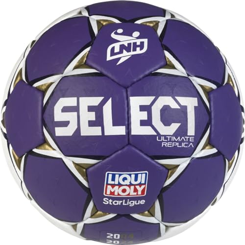 SELECT - Ballon de Hand Replica LNH 2024-25 Purple-White
