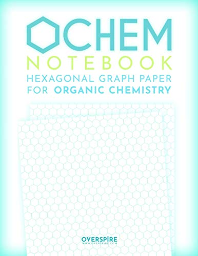 Ochem Notebook: Haxagon Graph Paper for Organic Chemistry ; 120 Large Hex Grid Pages ; Biochemistry Student Drafting Notepad ; White Cover (Organic Chemistry Notebook) image 2