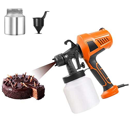 BDXZJ Pistola Pulverizadora de Chocolate Eléctrica Desmontable Kit de Decoración de Aerógrafo...