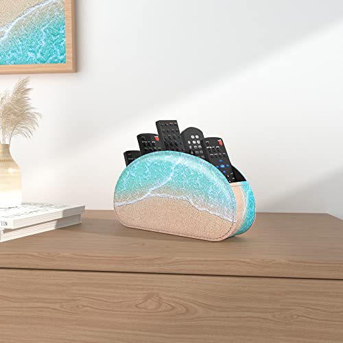 Support de télécommande grand format avec motif plage de sable - 6