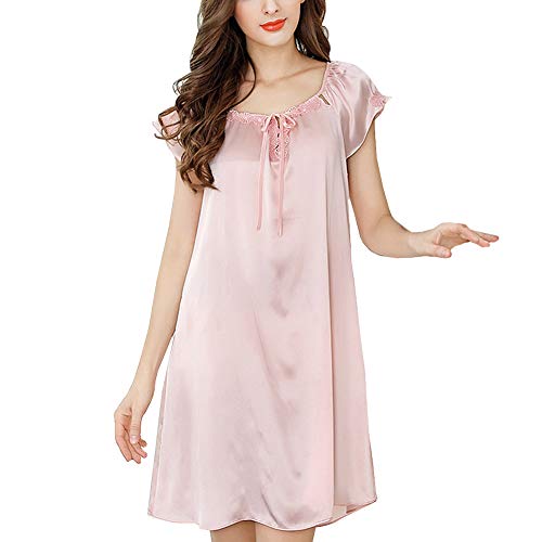 Chemise de nuit 100% soie emballage raffiné cadeau idéal pour femme élégante