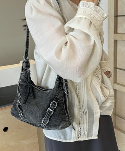 Epsion Denim Crossbody Bags for Women Small Soft Shoulder Handbags Ladies Clutch Jean Purses 20253