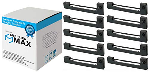 SuppliesMAX Compatible Replacement for ERC-40P-US Purple P.O.S. Printer Ribbons (10/PK) (ERC-40P-US_10PK)