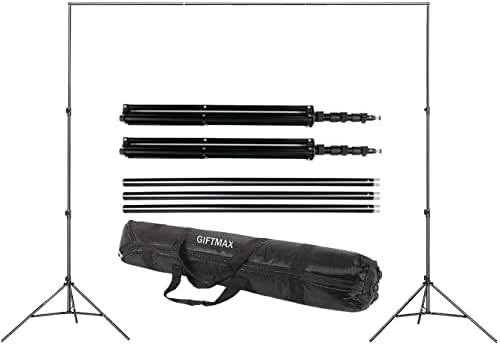 HIFFIN® Studio Background Stand Kit (9ft X 9ft) for Backdrop ...