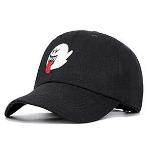 ShFhhwrl Baseball Kappe Hip Hop Hut Distressed Frauen Männer Baseball Cap Black