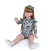 Bambola di Realtà 32 Pollici 83 cm Reborn Baby Doll Intera Corpo in Silicone rinato Bambino rinato a Mano Il miglior Regalo per Anziani e Bambini