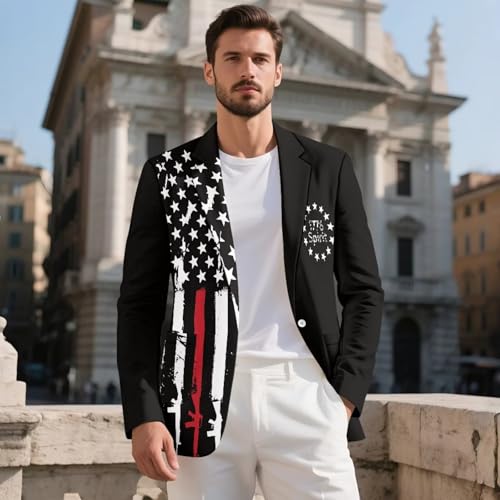 Mens Casual Blazers Sport Coats Summer Casual Daily Suit Jackets Breathable Elegant One Button Suit S-5XL2