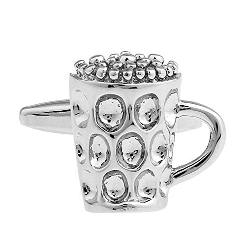 Mancuernillas de plata para hombre KnBoB miniatura 3
