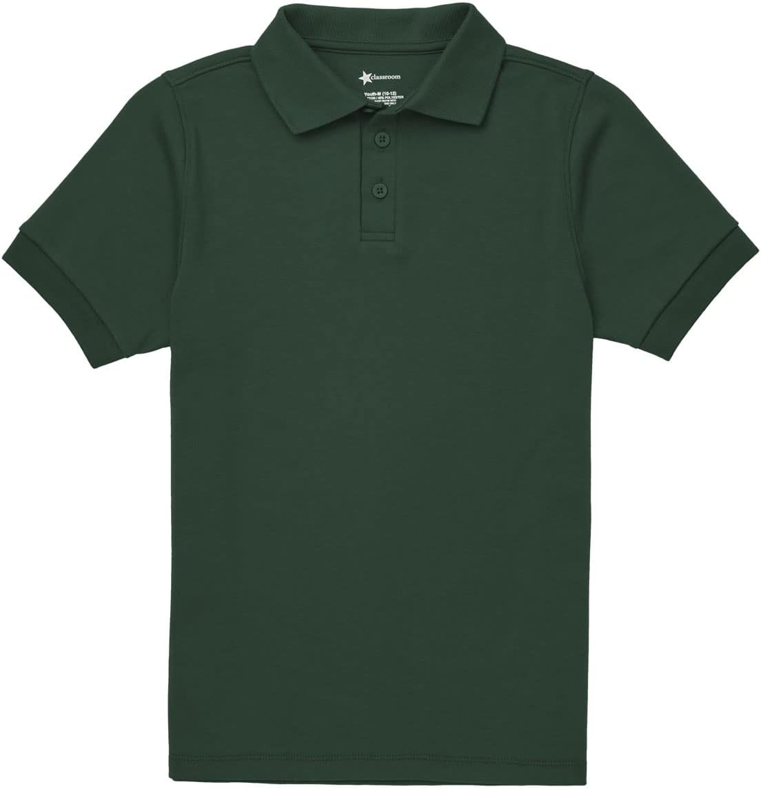 Classroom Polo Shirt Boys and Girls, Short Sleeve Collared T-Shirts