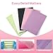 JMU Pink Dental Bibs, 50 Pack 3-Ply Waterproof Disposable Dental Bibs 13