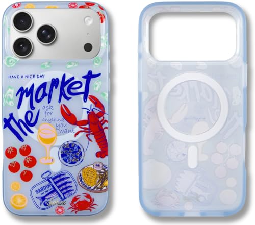 Coque iPhone 17 Pro Max Sonix antichoc 3m aimantée Marché côtier