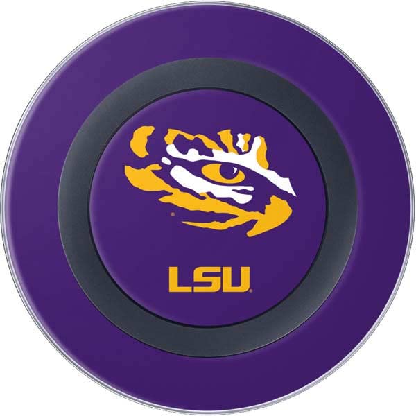 Skinit Decal Other Skin Compatible with Wireless Charger - Officially Licensed LSU Tiger Eye Logo Design