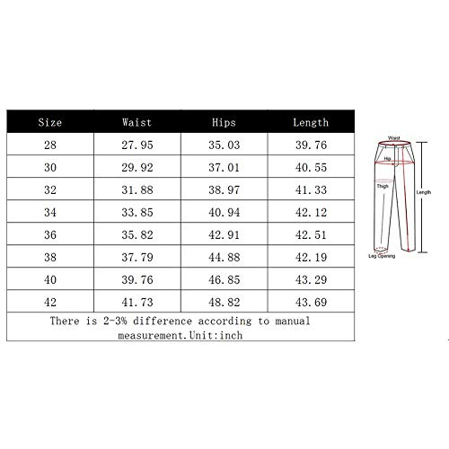 LONGBIDA Men's Ripped Slim Fit Skinny Destroyed Distressed Tapered Leg Jeans - Image 7