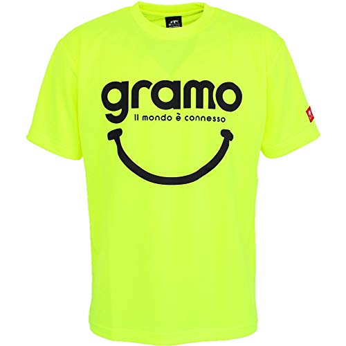 gramo(グラモ) プラクティスシャツ 「nicotto」 P-060 蛍光イエロー L（Amazon）