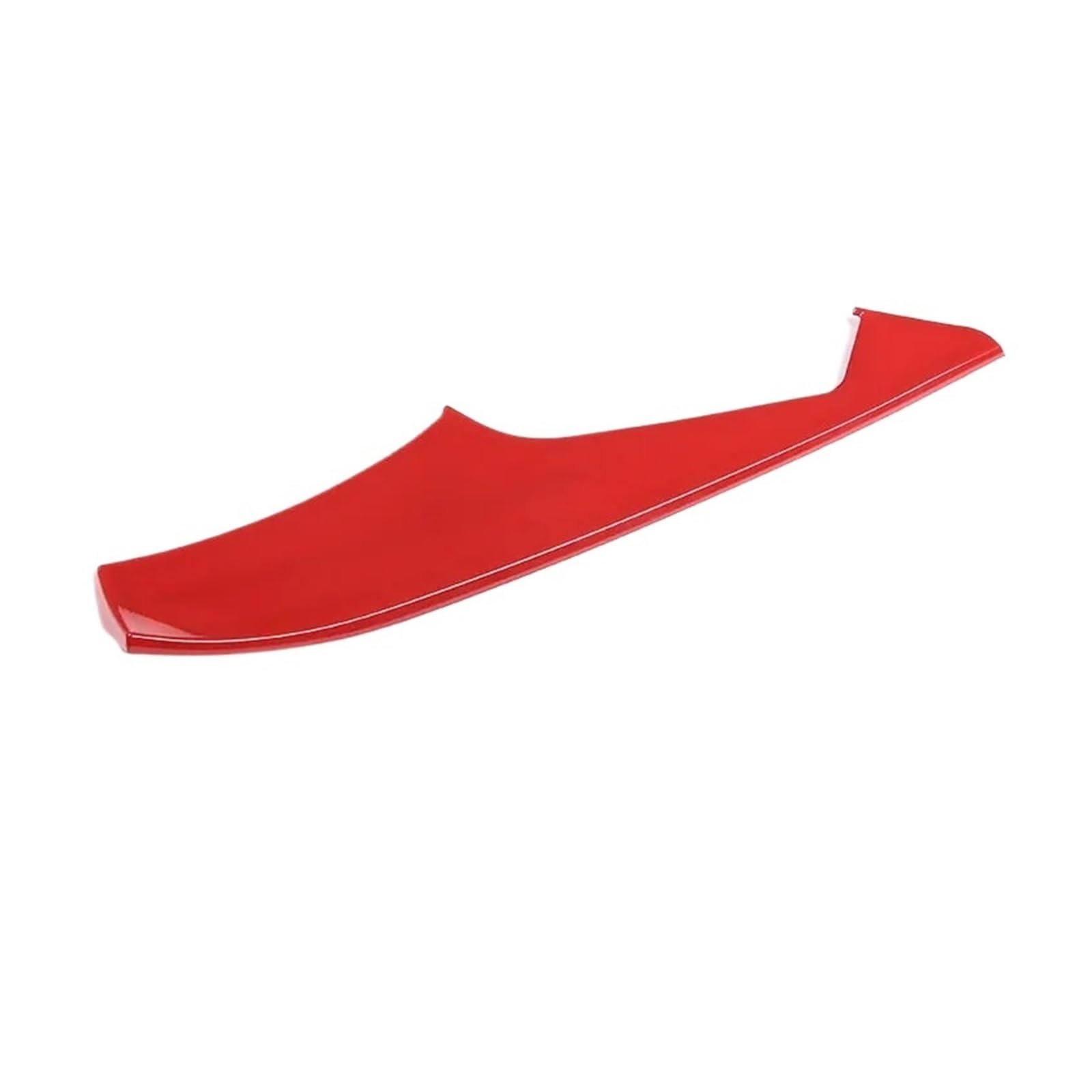 for Chevrolet for Corvette C7 2014-2019 ABS Carbon Fiber Car Main Driver's Inner Door Panel Cover Sticker Trim Center Console Trim(Red)