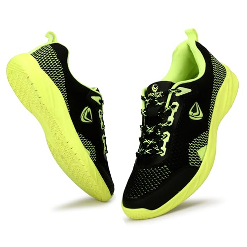 Image of PRO KVH Court Flyer 2.0 Non-Marking Badminton Shoes | Indoor Court Shoes for Badminton & Indoor Sports | Lightweight, Breathable, Cushioned, Durable & Comfortable Make regenrate This Product titel