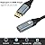 ConnBull DisplayPort to HDMI Adapter 8K, Uni-Directional DP 1.4 to HDMI 2.1 Screen (Male to Female) Cable Support 8K@60Hz/4K@120Hz Display for HP, Dell, AMD, NVDIA, (Not Compatible with PS5), 10.2"