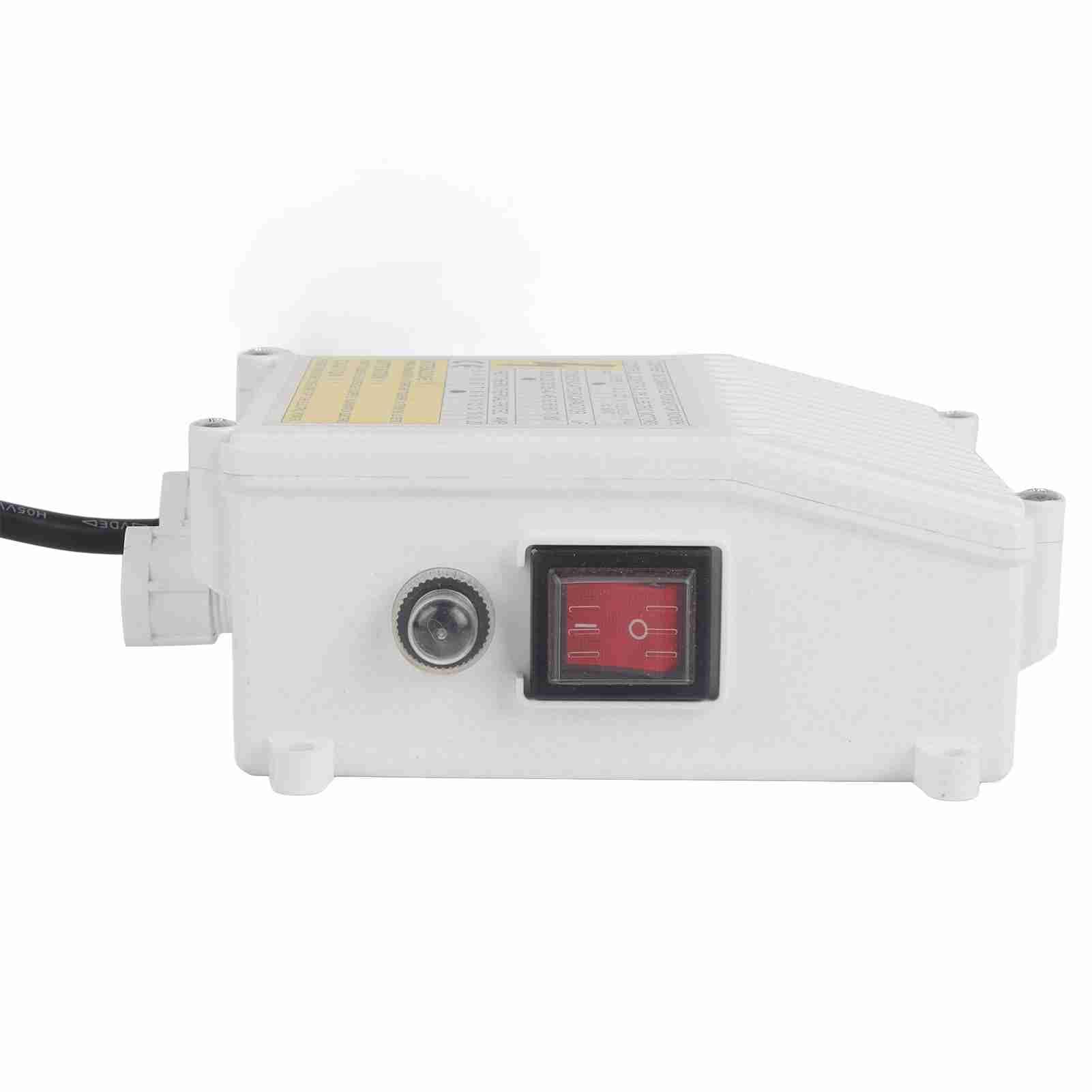 Boîte de contrôle de la pompe dans disjoncteur thermique ABS cuivre contrôleur de pompe à succion pour pompes à aspiration domestique Deep Well Submersible (750 W Prise UE 220 V)