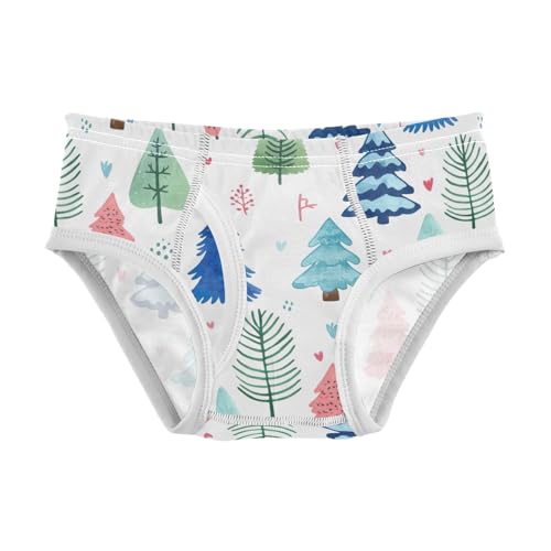 ODAWA Christmas Trees Winter Cotton Underwear, 2T Underwear