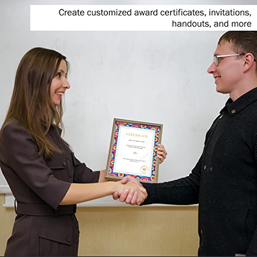 Barker Creek Designer Computer Paper, Tie-Dye, 8.5” X 11”, Decorative Printer Paper, Stationery, 50 Sheets Per Pkg, Home, School And Office Supplies (715) #TOP4