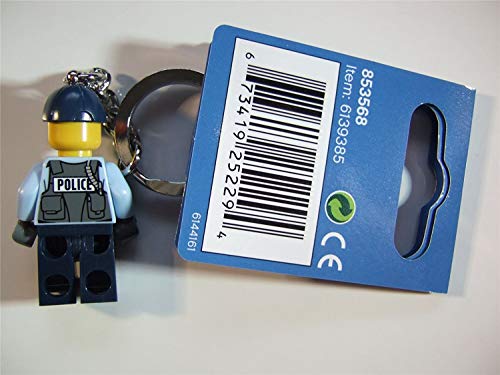 Image of LEGO City Police Officer Key Chain 853568