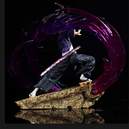 Wency Demon Slayer Kokushibo Double Headed Carv Action Figure 33 Cm Anime Collectible Statue Pvc Environmental Protection Materials Ornaments Birthday Gifts #TOP7