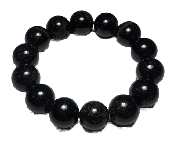 Bracelet agate noire porte-bonheur et prospérité à offrir en cadeau