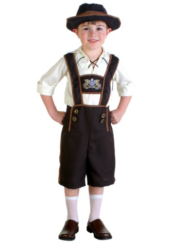 Disfraz de niño Lederhosen talla 4T
