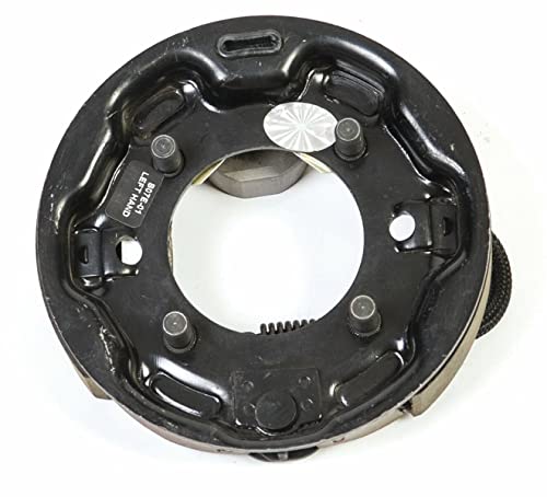 HUSKY TOWING Liners 30789 Black Painted 7'' x 1.25'' Left Hand Electric Brake Assembly - (600 lb. to 2200 lb. Axle Capacity) by Husky Towing Products - Image 2