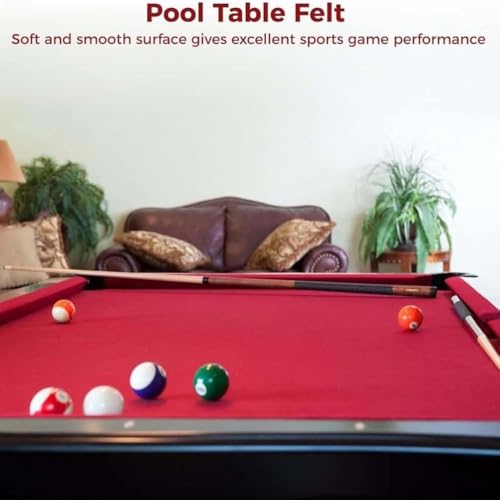 Nappe de billard solide contre l'usure tapis nylon vert 7 pieds - 4