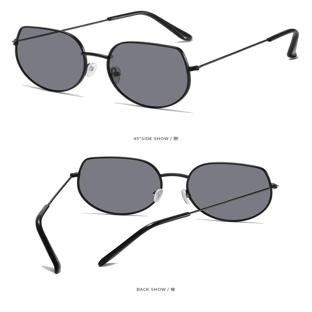 Okulary przeciwsłoneczne Cat Eye, męskie, metalowe, vintage, okulary przeciwsłoneczne dla kobiet, okulary przeciwsłonecz