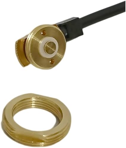 Miniatura 4 de UngSung Soporte de antena NMO de latón macizo con conector UHF macho PL259 de 10 pies RG58U cable coaxial para antena de camionero celular Ham UHF