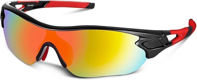 Genérico Gafas de Sol Deportivas - Envío 24 h - Bea Cool - Deportes al aire Libre - Ciclismo, Correr (Running), Conducir, Pescar, Golf, Padel, Tenis, Moto, Beisbol, Arco, Surf - Lentes polarizadas