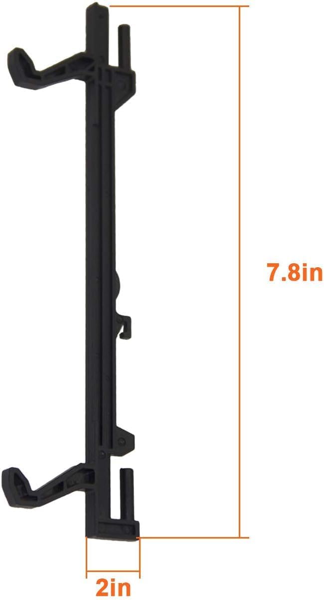 Upgrade DE64-00760A Door Latch Key Fit for Samsung, Microwave Door Replacement DE64-01308A DE64-00760A Door Latch Key fit for ME19R7041FS ME17R7021ES PS4229162