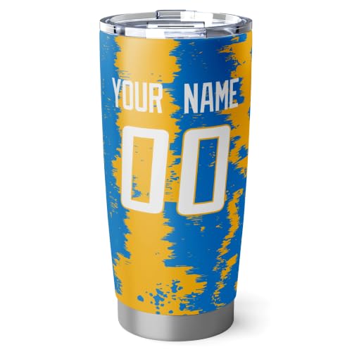 Image of ANTKING Los Angeles Tumbler 20oz Travel Mug Custom Number Name Gifts