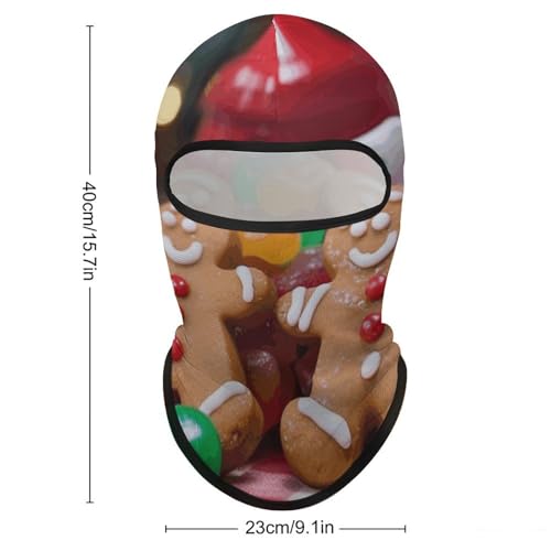Balaclava para hombre, máscara para esquí y ciclismo, cubreboca facial de invierno, protector facial multifuncional miniatura 2