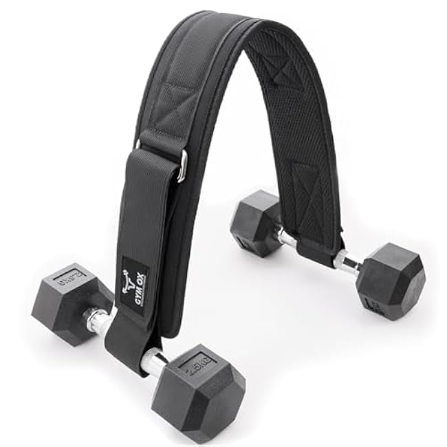 Heavy Duty Dumbbell Hip Thrust Belt - Booty Belt for Weights