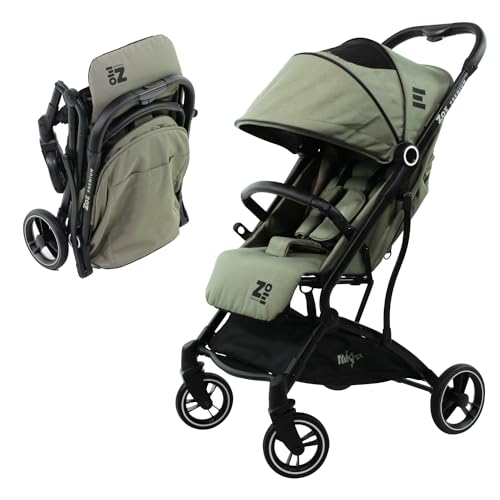 ZOE compacte kinderwagen vanaf 6 maanden, max. 22 kg, licht en handig, met één hand opvouwbaar,...
