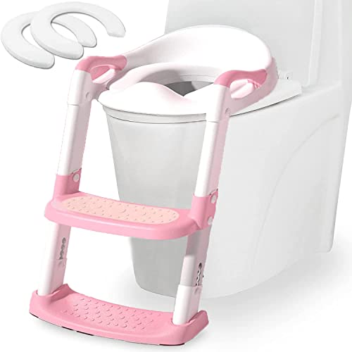 Toilettentrainer Mit Treppe Für Kinder - Klappbar & Sicher Bis 75 Kg