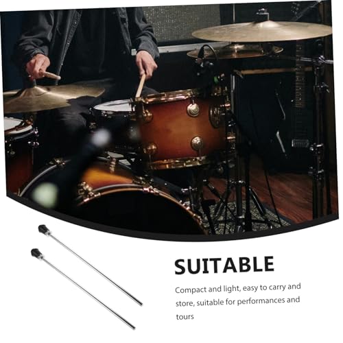 Support de caisse claire réglable avec double trépied stable Toyvian
