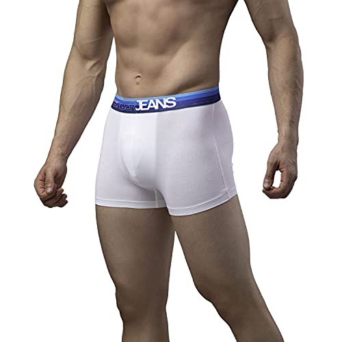 Image of Underjeans Men Cotton Blend Trunk - Pack of 2