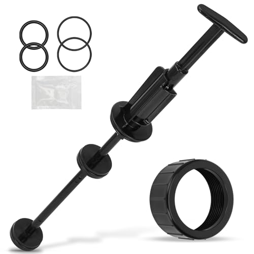 NURATIT 263055 Piston Shaft Assembly Replacement Kit Compatible with Pentair PVC Slide Pool FNS Plus Pool Backwash Valve and Spa Valve Replace Model 263064 263052 263053 263078 and 263079