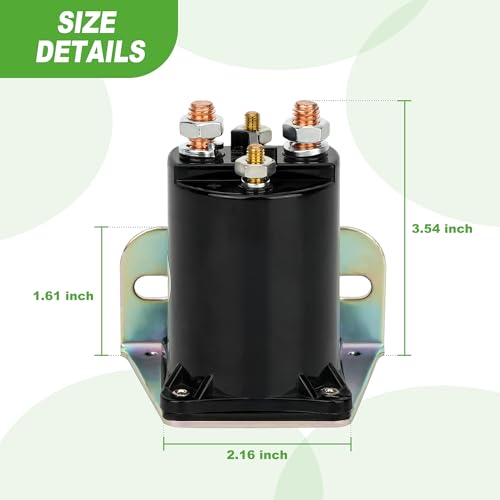 Solénoïde 12V Yamaha avec bornes cuivre robustes pour relais JR3-H1950-00