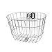 predolo Stainless Steel Pet Carrier Bicycle Basket for Shopping and Storage, Style A