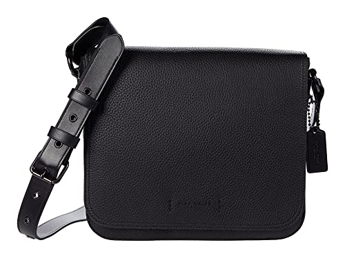 COACH Mens Gotham Messenger 27, Black