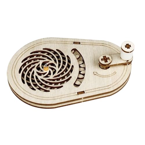 Juguetes De Madera: Kit De Modelo De Óptica Giratoria, Ensamblaje Educativo De Bricolaje Para Habilidades Espaciales, Madera Con Artesanía Detallada, Kits De Actividades De Aprendizaje, Uso De Juego N