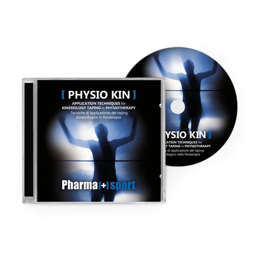 Pharma[+] Physio KIN Tape Kit Corso kinesiologico Taping Colori a Scelta cm 5x5 m